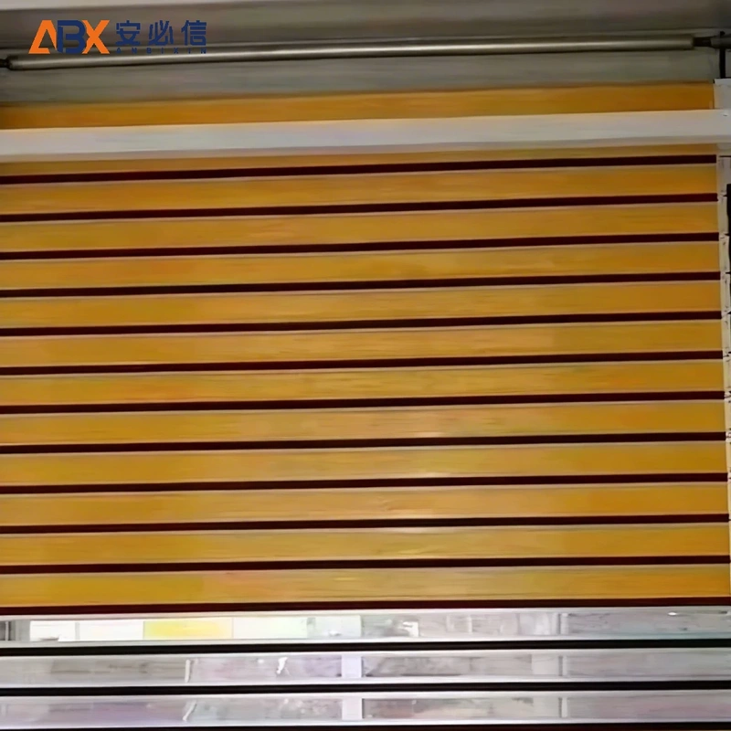 铁门关PVC高速卷帘门